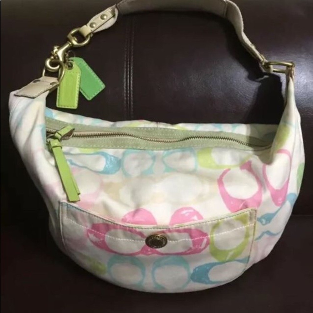 Authentic Coach shoulder purse